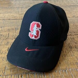 Kids Stanford University Black Nike Baseball Cap Hat